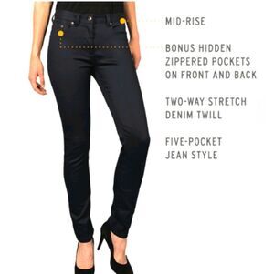 New Betabrand Indigo Travel Yoga Denim Jeans 27 x 30